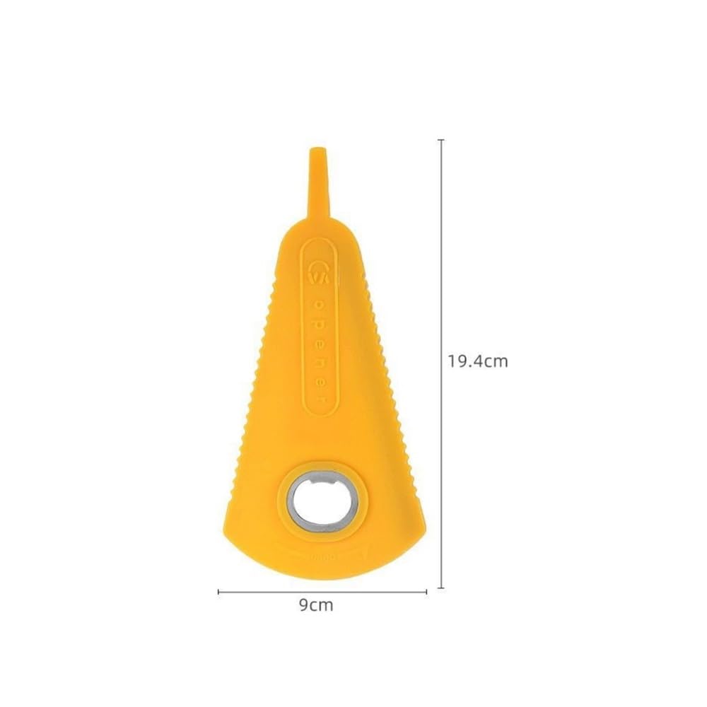Abrelatas y botellas universal – Abridor de tarros manual de fácil agarre para cocina y hogar – Herramienta de cocina sin esfuerzo para personas mayores y artritis – Diseño duradero y compacto