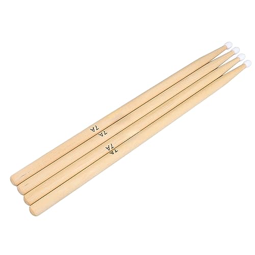 Baquetas de madera de arce con punta de nylon 7A miniatura 3