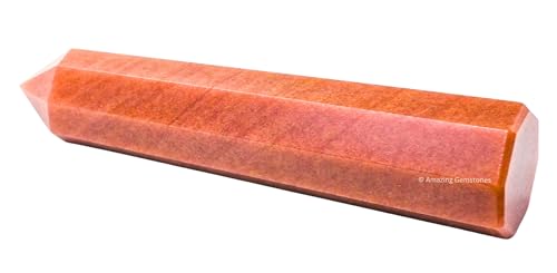 Image of Amazing Gemstone Chocolate Jasper Crystal Towers - Natural Healing Crystal Point Obelisk for Reiki Healing and Crystal Grid (3 inch to 4 inch INCH)