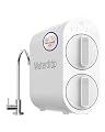 Waterdrop G2 Reverse Osmosis System, 7 Stage Tankless RO Water Filter System, 400 GPD, Under Sink Water Filtration System, 1:1 Pure to Drain, Reduces TDS, FCC Listed, USA Tech, WD-G2-W, New Faucet