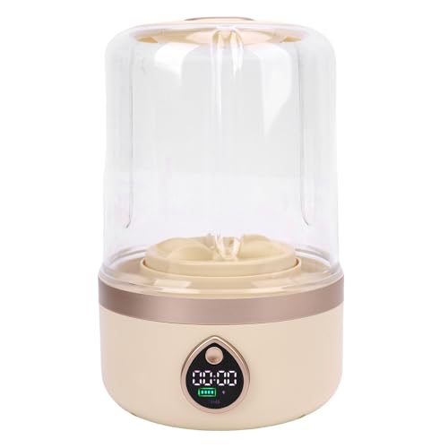 RiToEasysports Mini Lavadora Portátil, Lavadora de Lavandería Pequeña Inalámbrica, Tecnología de Limpieza Eficiente USB, Diseño Compacto y Liviano, Operación Fácil de Usar, Alto