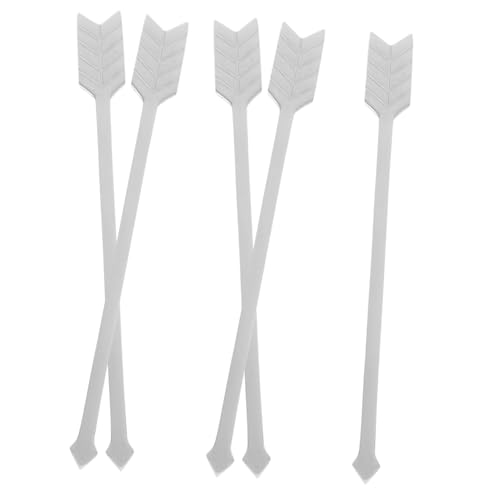 Healifty 5piezas Varillas De Acero Inoxidable para Cócteles Reutilizables para Bebidas y Cócteles Agitador De Café Paletinas De Café
