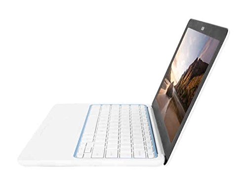 2016 Hp Chromebook 11.6-Inch Laptop, Samsung Dual-Core Processor 1.7Ghz, 2Gb Ram, 16Gb Ssd, 802.11B/G/N Wifi, Bluetooth, White/Blue (Renewed) #TOP2