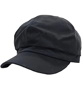 [エクサス]キャスケット ワークキャップ 6方 大きいサイズ 帽子 約65cm サイズ調節可能 ブラック