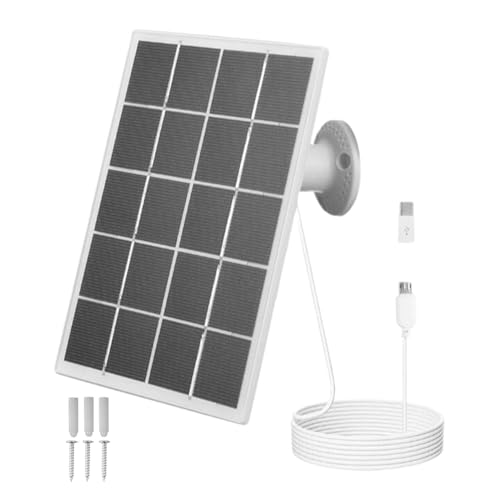 Panneau solaire 10W extérieur pour sécuriser votre jardin sans interruption