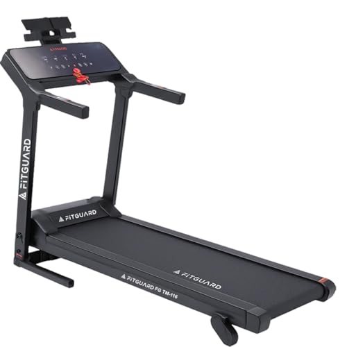 FITGUARD Treadmill by STAYFIT 4 HP Peak Motorised Treadmill for H...