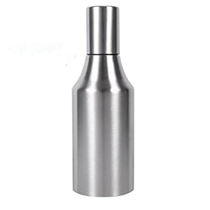 Chunyang Roestvrijstalen azijnpot olie fles lekbestendig roestvrij staal keuken koken opslag van vloeistoffen fles – 500ml