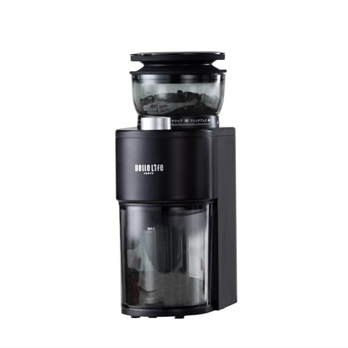 BelleLife コーヒーミル 電動 コーヒーグラインダー...