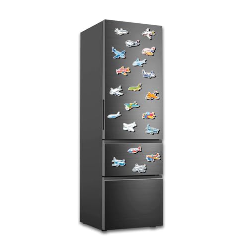Imanes decorativos de avión, pack de 20 piezas miniatura 7