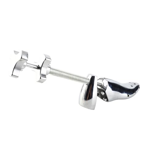 KIMISS Estiramiento de zapatos profesional, árboles expansores anchos de aleación de aluminio para varios zapatos Linder (tacón plano doble hembra con placa)