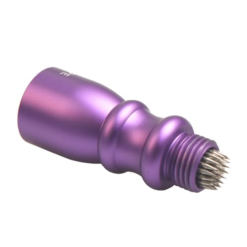 LAKE OF FIRE 3-in-1 Snooker Pool Cue Tips, Cue Tip Stick Shaper Billiard Pool Cue Accessories Tool Scuffer/Aerator (Purple)