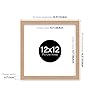 Oak 12-Inch Vinyl Record Picture Frame for LP Album Covers – Wall & Tabletop Display for 12” Vinyl Sleeves | Album Art Holder #2