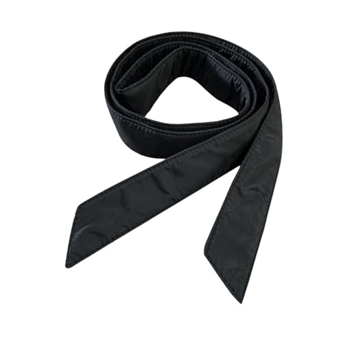 Women's Winter Puffer Down Coat Replacement Belt 180cm Waistband Sash Girdle for Jackets and Coats- Matte Black4