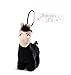 NICI 43571 Pendentif Lama Lorenzo avec Boucle élastique Noir 12 cm
