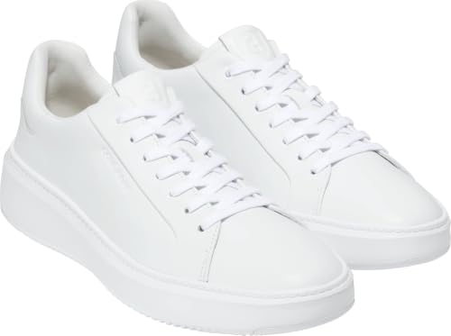 Cole Haan Men's Grandpro Topspin Sneaker, Optic White, 8 Wide - Image 7