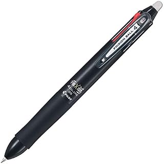 Pilot 2268001 Frixion Rollerball Pen 4 Four Colour Ballpoint Pen  0.5 mm  Black