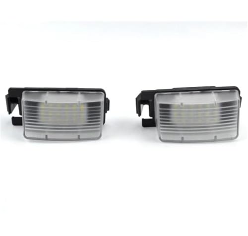 Luces LED de matrícula para Nissan Tiida y Livina ideales para viajes nocturnos seguros