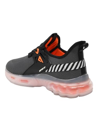 Image of Impakto Alpha Step Men Running Shoes | Lightweight & Breathable | Sport Shoes for Travel & Workout | Cushioned Insole for Comfort | Skid Resistant