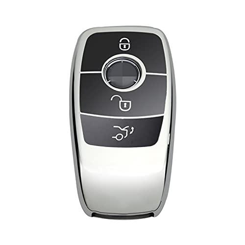 M.JVisun Soft TPU Case Cover Protector Car Remote Key Fob Case For Mercedes-Benz 2019-2022 A Class C Class G Class 2017-2022 E Class 2018-2021 S Class Fob Remote Key - Image 3
