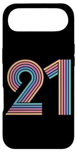 Number 21 Twenty-One Anniversary Y fB[X 21΂̒a X}zP[X iPhone Air p
