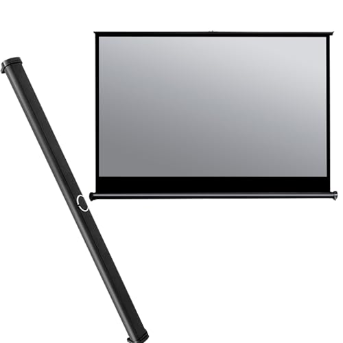 Pantalla portátil retráctil para proyector 50" 4:3