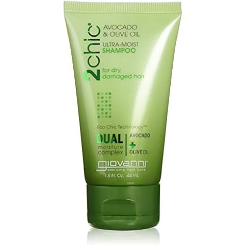 Champú ultra hidratante 2chic de aguacate y aceite de oliva Giovanni, 1.5 oz Cover