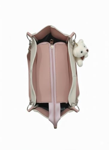 Image of AESTHETIC Women's Shoulder Handbag | Elegant PU Leather Tote with Chain Strap | Stylish Daily Use Purse for Office, College & Casual Outings-T-06