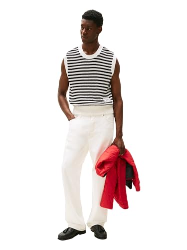 Tommy Hilfiger Men's APXGP Collection Stripe Sweater Vest3