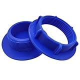 Poolablauf Adapter Verbindungsstück, Frostsicherer Winterstopfen, Verschluss Für Pool Schlauch, Für Rasen Schule Sporthalle Wohnanlage Garten Außenbereich Hinterhof