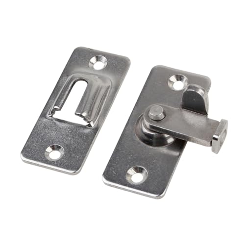 Artibetter Verrou De Porte à Bascule Acier Inoxydable Pour Salle De Bain Loquet De Porte à Degrés Serrure De De Grange