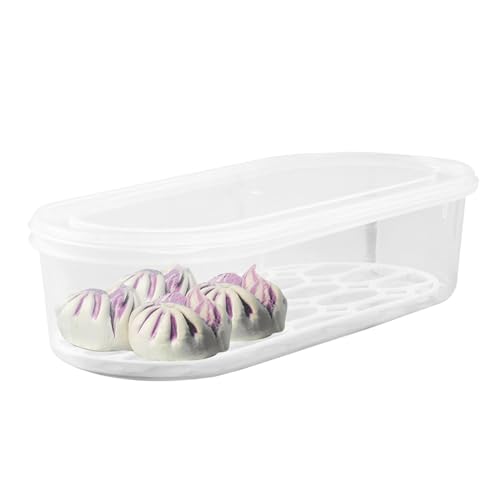 Porta galletas | Organizador de conservación antiadherente | Camisetas gráficas de manga corta con cuello de algodón | para carne, fideos, lasaña, hogar, cocina, oficinas, dormitorio, hotel
