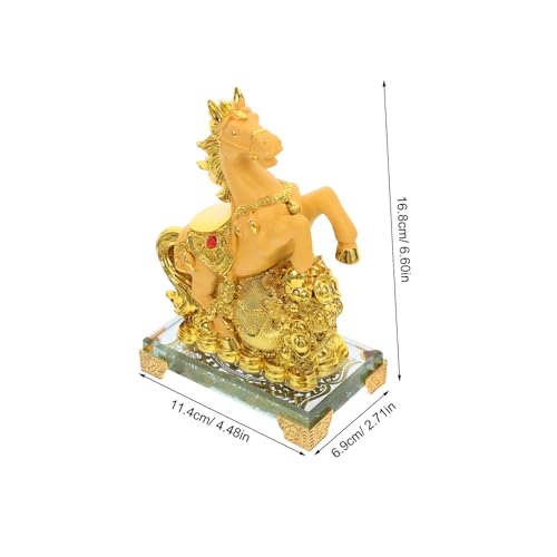 Décoration Cheval Zodiaque Chinois Gain de Place, Idéal Petits Espaces