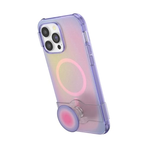 Image of PopSockets iPhone 14 Pro Max Phone Case w /MagSafe- Aura