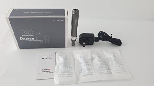Dr.pen M8 Ultima Original Microneedling Pen For Face & Neck - Wireless Microneedling Pen For Home Skin Care - With Dr.pen Verification Code And Warranty - Includes 4 Cartridges: 2X 16-Pin + 2X 36-Pin #TOP6