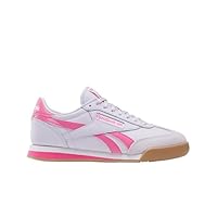 Reebok Kid's Campio XT Sneaker, Digital Gleam/True Pink/White/Gum, Big Kid 4.5