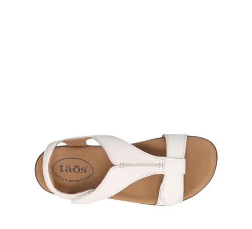 Image of Taos The Show Premium Leather Women's Sandal - Experience Everyday Style, Comfort, Arch Support, Cooling Gel Padding and an Adjustable Fit for Exceptional Walking Comfort