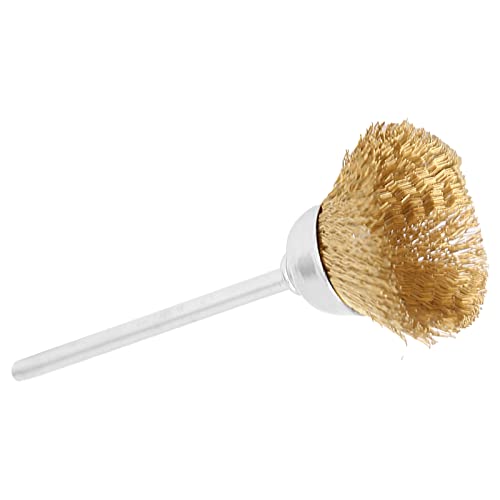Cepillo de Cobre para Limpieza de Brocas de Uñas miniatura 1