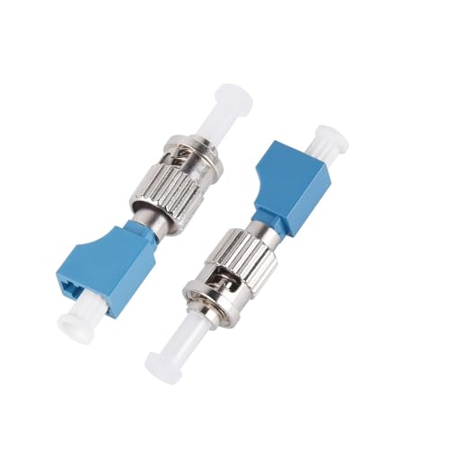 Adaptateur ST mâle vers SC fibre optique monomode UPC anti-perte de signal - 5pcs