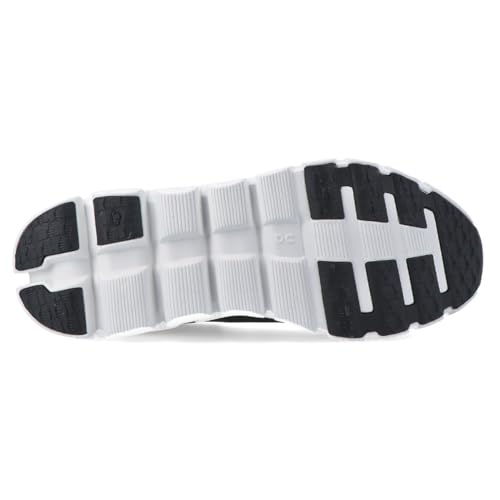 On Cloudflow 4 3WD30110299 Textile Synthetic Womens Trainers - Black White - 9.5 US4