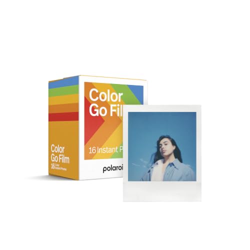 Image of Polaroid Go Color Film - 80 Photos - 5 Double Packs Bulk Film (6205) - Only Compatible with Polaroid Go Camera