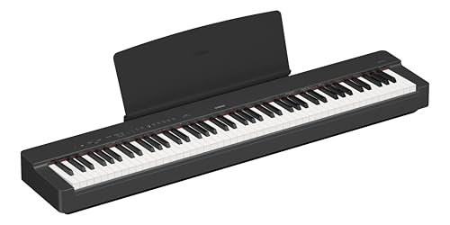 Image of Yamaha P-225BLB Deluxe Digital Piano Bundle, Includes 88-Key Digital Piano with Weighted Keys, Stand, Standard Piano Bench, Music Rest, Sustain Foot Switch, and Built-In Speakers, Black | 88-Key Ghc Weighted Keys, Yamaha Cfx, 192-Note Polyphony, Built-in Speakers, Includes Stand, Bench, Sustain Pedal