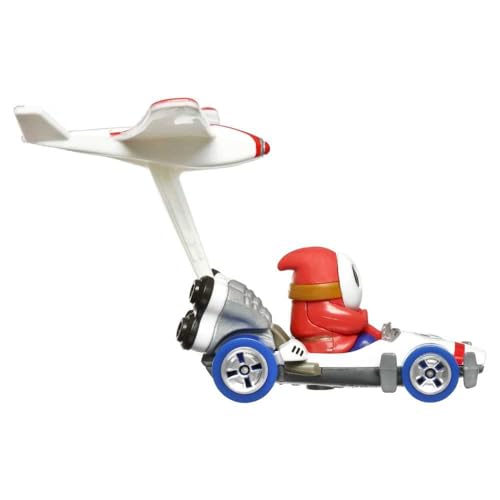 Hot Wheels Vehículo de Juguete Mario Kart Shy Guy 1:64 miniatura 5