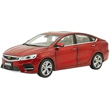 Mini Cars Replica 118 for Geely Colorado Sedan Car Model Alloy Metal Vehicle Display Stand Decoration Ornaments Race Car Birthday Party DecorationsRed