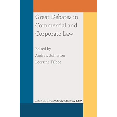 Great Debates in Commercial and Corporate Law