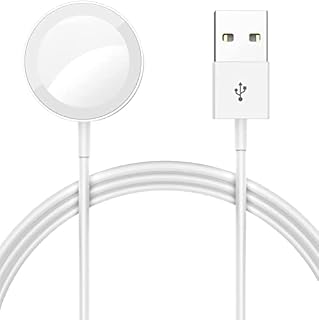for Iphone Watch Charger Cable and Dock for Apple iWatch Series 8, 7, 6, 5, 4, 3, 2, 1, SE USB Fast Chargers, Compatible with All 38mm 40mm 42mm 44mm Watches Power Adapter