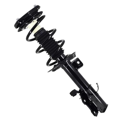 Image of Detroit Axle - AWD 1.5L Front End Kit for 20-25 Ford Escape [with Standard Suspension], 2 Lower Control Arms with Ball Joints 2 Struts with Coil Springs 2021 2022 2023 2024 Replacement Suspension Kit
