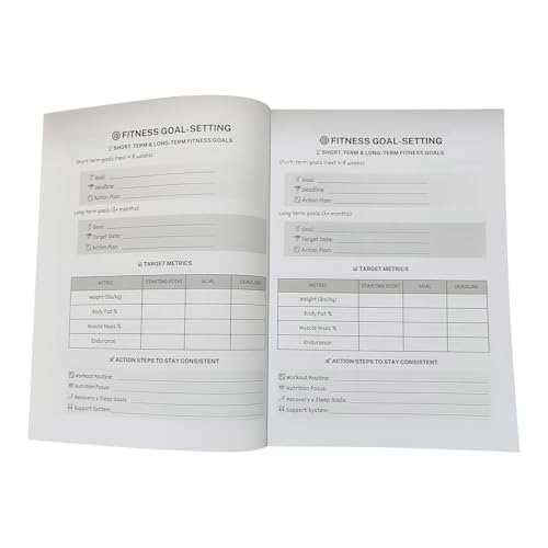 Carnet d'enregistrement d'exercices pour optimiser sa musculation - 6