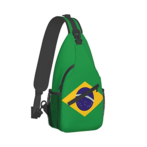 Morrales de bandolera unisex bandera Brasil miniatura 3