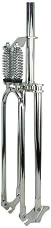 Fenix CUDA Square Double Springer Fork (Chrome - 1 1/8" Threadless)
