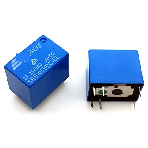 Relé SRS-05VDC-SL de 5V para proyectos de domótica y automatización casera